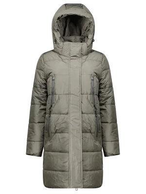 Geographical Norway Płaszcz zimowy "Claudine" w kolorze khaki rozmiar: XL