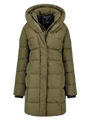 Geographical Norway Płaszcz zimowy "Djamilalimo" w kolorze khaki rozmiar: M