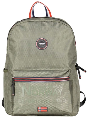 Geographical Norway Plecak "Strasbourg" w kolorze zielonym - 31 x 43 x 13 cm rozmiar: onesize