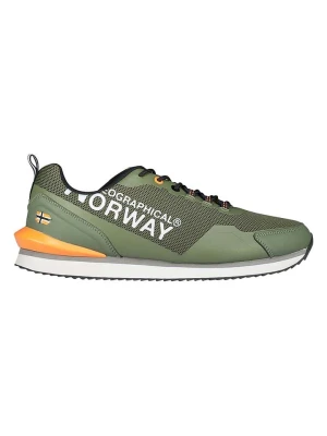 Geographical Norway Sneakersy "Opium" w kolorze khaki rozmiar: 44