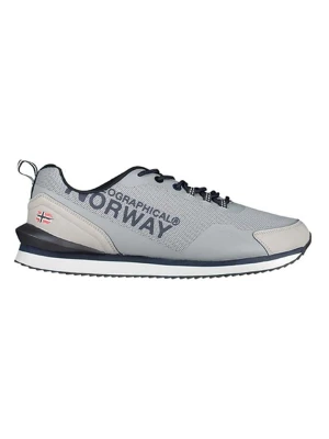 Geographical Norway Sneakersy "Opium" w kolorze szarym rozmiar: 44