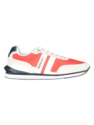 Geographical Norway Sneakersy "Orlando" w kolorze beżowo-czerwonym rozmiar: 41