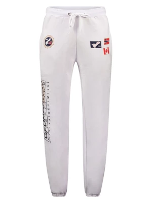 Geographical Norway Spodnie dresowe "Madock" w kolorze białym rozmiar: XL
