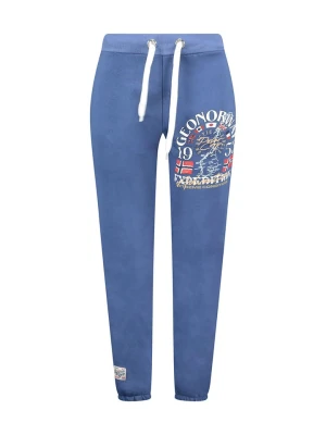 Geographical Norway Spodnie dresowe "Makim" w kolorze niebieskim rozmiar: XXL