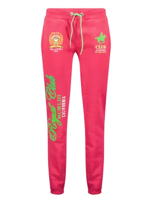 Geographical Norway Spodnie dresowe "Manille" w kolorze różowym rozmiar: M