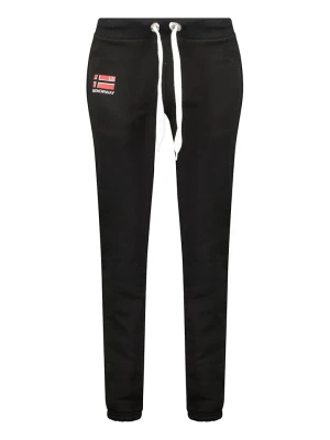 Geographical Norway Spodnie dresowe "Marcana" w kolorze czarnym rozmiar: M