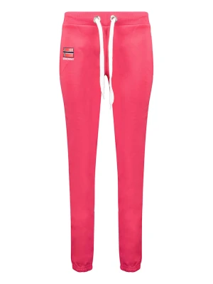 Geographical Norway Spodnie dresowe "Marcana" w kolorze różowym rozmiar: L