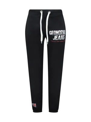 Geographical Norway Spodnie dresowe "Masper" w kolorze czarnym rozmiar: L