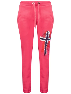 Geographical Norway Spodnie dresowe "Matuvu" w kolorze różowym rozmiar: L