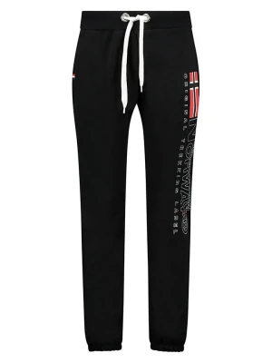 Geographical Norway Spodnie dresowe "Mogora" w kolorze czarnym rozmiar: XL