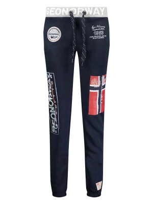 Geographical Norway Spodnie dresowe "Moliere" w kolorze granatowym rozmiar: M