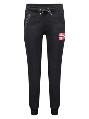 Geographical Norway Spodnie dresowe "Monbichon" w kolorze czarnym rozmiar: L