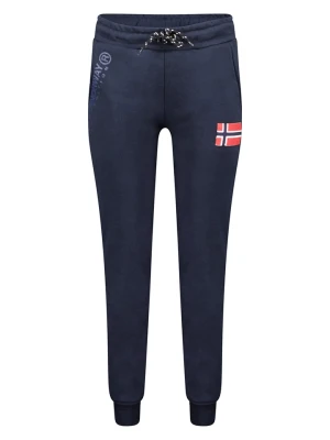 Geographical Norway Spodnie dresowe "Monbichon" w kolorze granatowym rozmiar: L