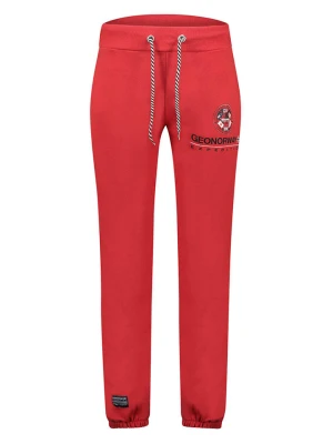 Geographical Norway Spodnie dresowe "Mvick" w kolorze czerwonym rozmiar: S