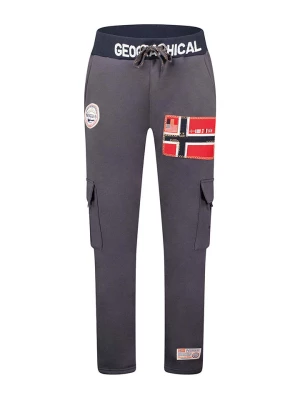 Geographical Norway Spodnie dresowe "Mycargo" w kolorze ciemnoszarym rozmiar: L