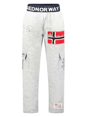 Geographical Norway Spodnie dresowe "MyCargo" w kolorze szarym rozmiar: 152