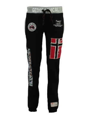 Geographical Norway Spodnie dresowe "Myer" w kolorze czarnym rozmiar: L