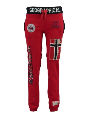 Geographical Norway Spodnie dresowe "Myer" w kolorze czerwonym rozmiar: XL