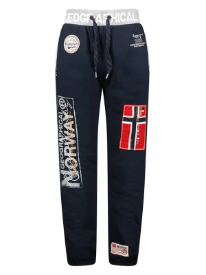 Geographical Norway Spodnie dresowe "Myer" w kolorze granatowym rozmiar: XL