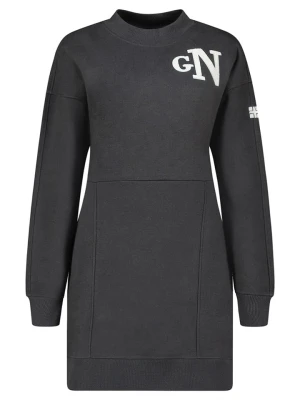 Geographical Norway Sukienka dresowa "Gardette" w kolorze antracytowym rozmiar: XL
