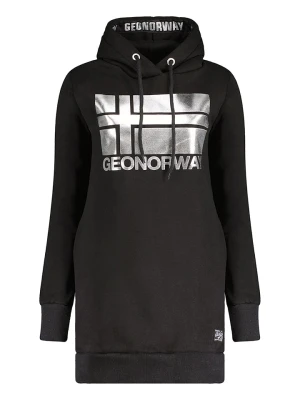 Geographical Norway Sukienka dresowa w kolorze czarnym rozmiar: XXL