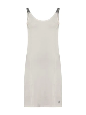 Geographical Norway Sukienka "Janael" w kolorze białym rozmiar: L