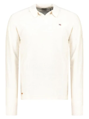 Geographical Norway Sweter "Fiji" w kolorze kremowym rozmiar: XXL