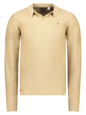 Geographical Norway Sweter "Fiji" w kolorze żółtym rozmiar: 3XL