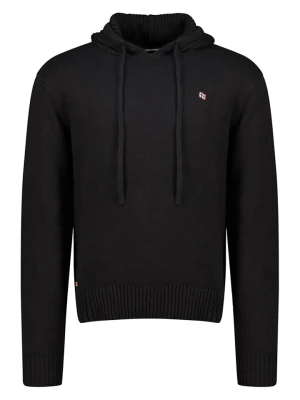 Geographical Norway Sweter "Flicker" w kolorze czarnym rozmiar: L