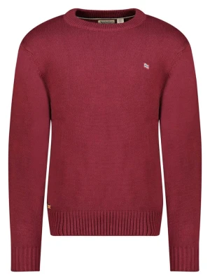Geographical Norway Sweter "Flinder" w kolorze bordowym rozmiar: XXL