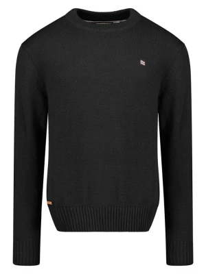 Geographical Norway Sweter "Flinder" w kolorze czarnym rozmiar: XL