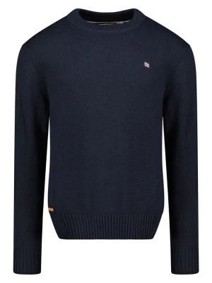 Geographical Norway Sweter "Flinder" w kolorze granatowym rozmiar: XXL