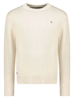 Geographical Norway Sweter "Flinder" w kolorze kremowym rozmiar: XXL
