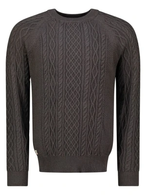 Geographical Norway Sweter "Fresh" w kolorze antracytowym rozmiar: XXL