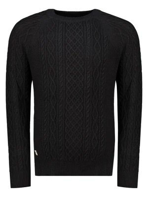 Geographical Norway Sweter "Fresh" w kolorze czarnym rozmiar: 3XL