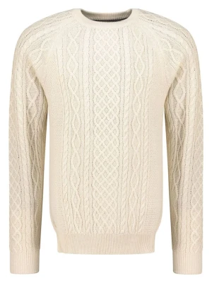 Geographical Norway Sweter "Fresh" w kolorze kremowym rozmiar: XXL