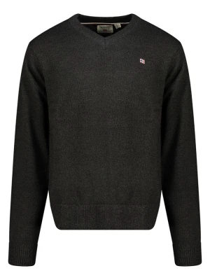Geographical Norway Sweter "Froste" w kolorze czarnym rozmiar: XL