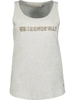 Geographical Norway Top "Jardiniere" w kolorze szarym rozmiar: L