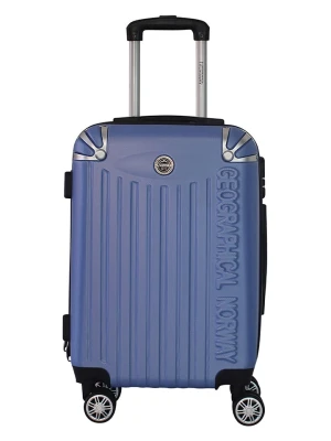 Geographical Norway Walizka "Softless" w kolorze niebieskim - 34 x 53 x 21 cm rozmiar: onesize
