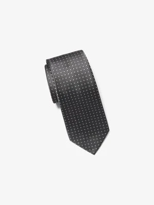 Geometryczny jedwabny krawat Michael Kors Mens