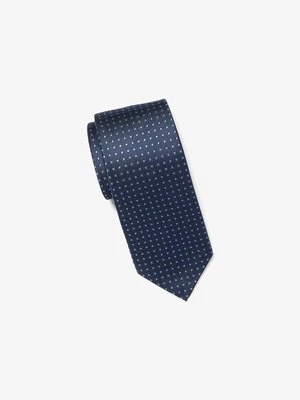 Geometryczny jedwabny krawat Michael Kors Mens