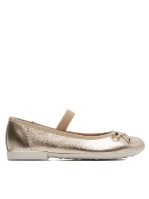 Geox Baleriny Jr Plie' J4555D 00044 C2010 S Złoty