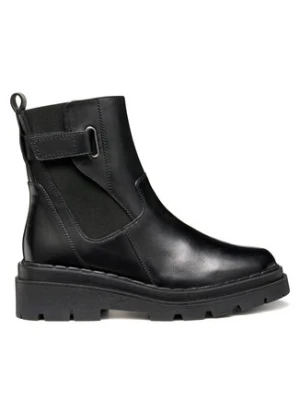 Geox Botki D Felleny D56XEC 00043 C9999 Czarny