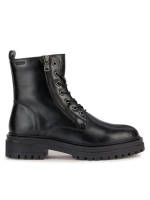 Geox Botki D Iridea D36HRK 00043 C9999 Czarny