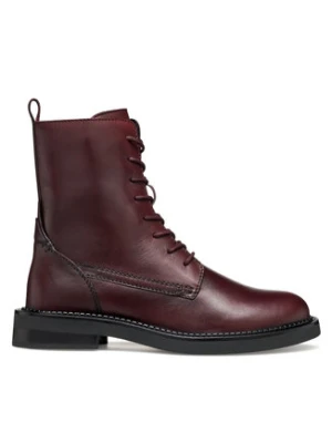 Geox Botki D Serilda D46WYG 00043 C7011 Bordowy