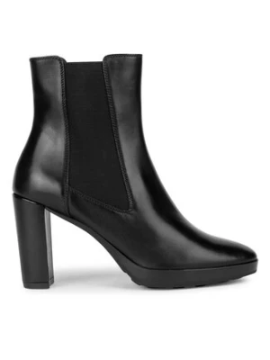 Geox Botki D Walk Pleasure 85 D35TFC 00043 C9999 Czarny