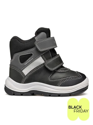 Geox Botki "Flanfil" w kolorze czarno-szarym rozmiar: 24