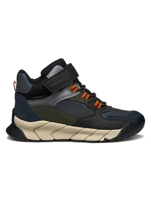 Geox Botki "Flexyper Pro" w kolorze czarno-granatowym rozmiar: 30