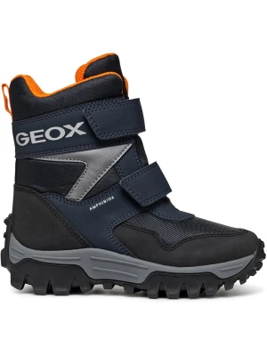 Geox Botki "Himalaya" w kolorze granatowym rozmiar: 31