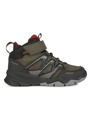 Geox Botki zimowe "Montrack' w kolorze khaki rozmiar: 31